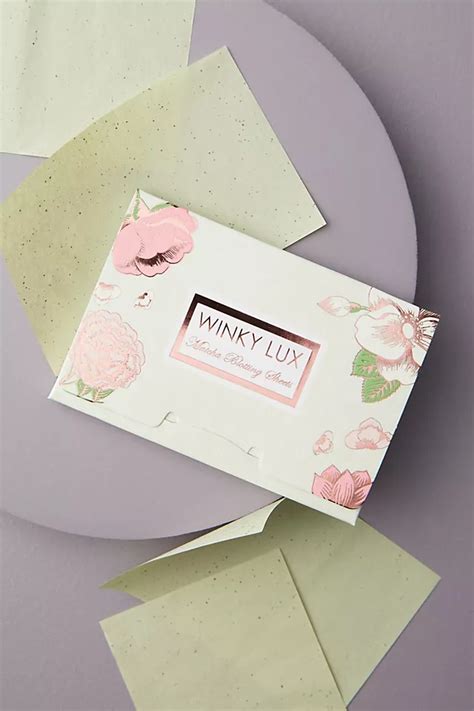 chanel blotting sheets|winky lux matcha blotting sheets.